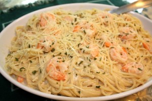 shrimp alfredo